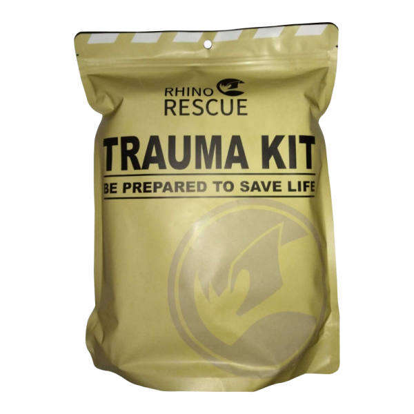 Аптечка экстренной помощи 9 предметов Rhino Rescue Trauma Kit + бинт гемостатический (исп.2)