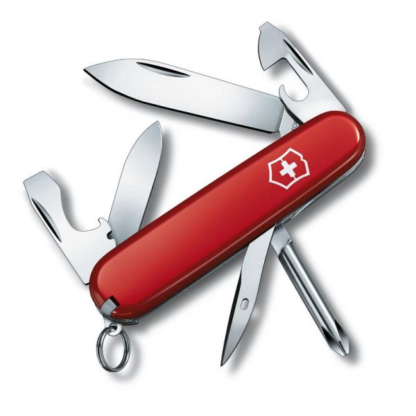 Нож перочинный Victorinox Tinker Small, 84 мм, 12 функций, рукоять пластик, красный