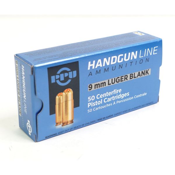 Патрон светозвукового действия 9mm Luger (50 штук)