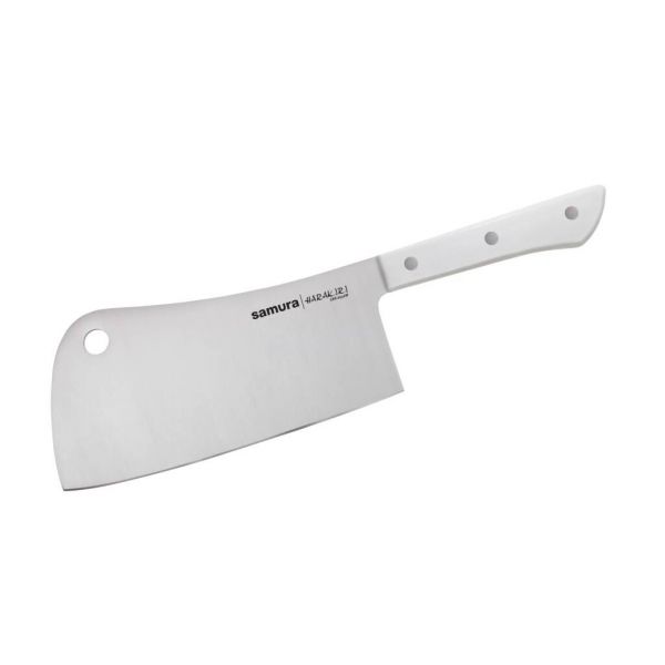 Samura Топорик кухонный SHR-0040W/A HARAKIRI Harakiri 180 мм, cталь AUS-8, ABS пластик