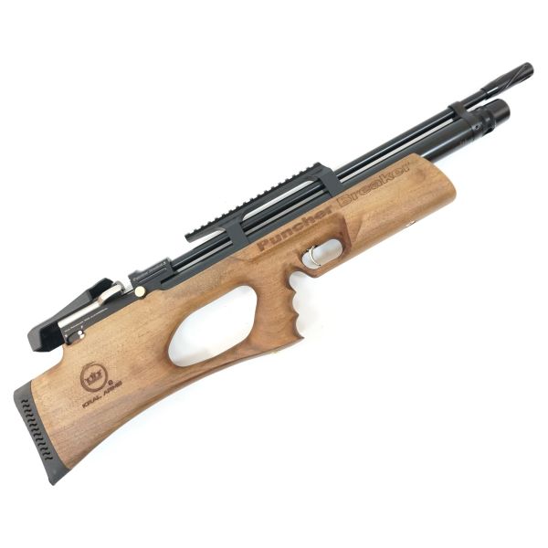 Пневматическая винтовка Kral Puncher Breaker W (орех, PCP, 3 Дж) 4,5 мм