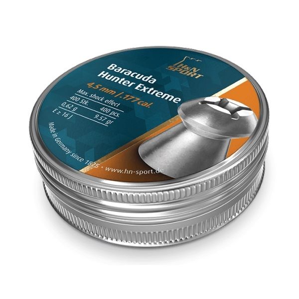 Пули H&N Baracuda Hunter Extreme 4,5 мм, 0,62 грамм, 400 штук